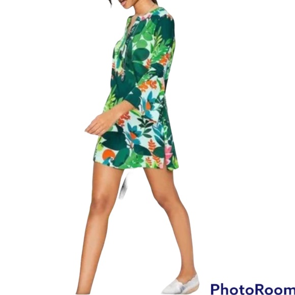 Boden Other - BODEN Jodie Tropical Floral Kaftan/Tunic Top Size 6
